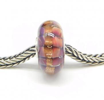 Mystic Golddust Dunes - Elfbeads Glass - live photo